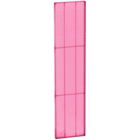 Azar Displays Pegboard Wall Panel Storage Solution, Size: 60'' x 13.5'', 2PK 771360-PNK